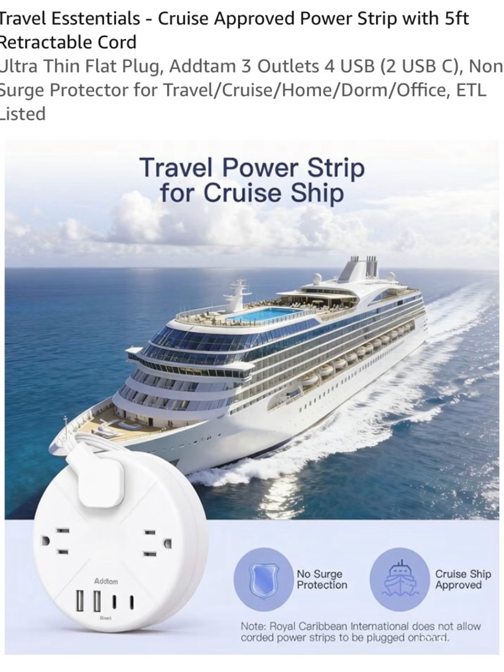 Cruise Essentials Bundle - Picture 5 of 7